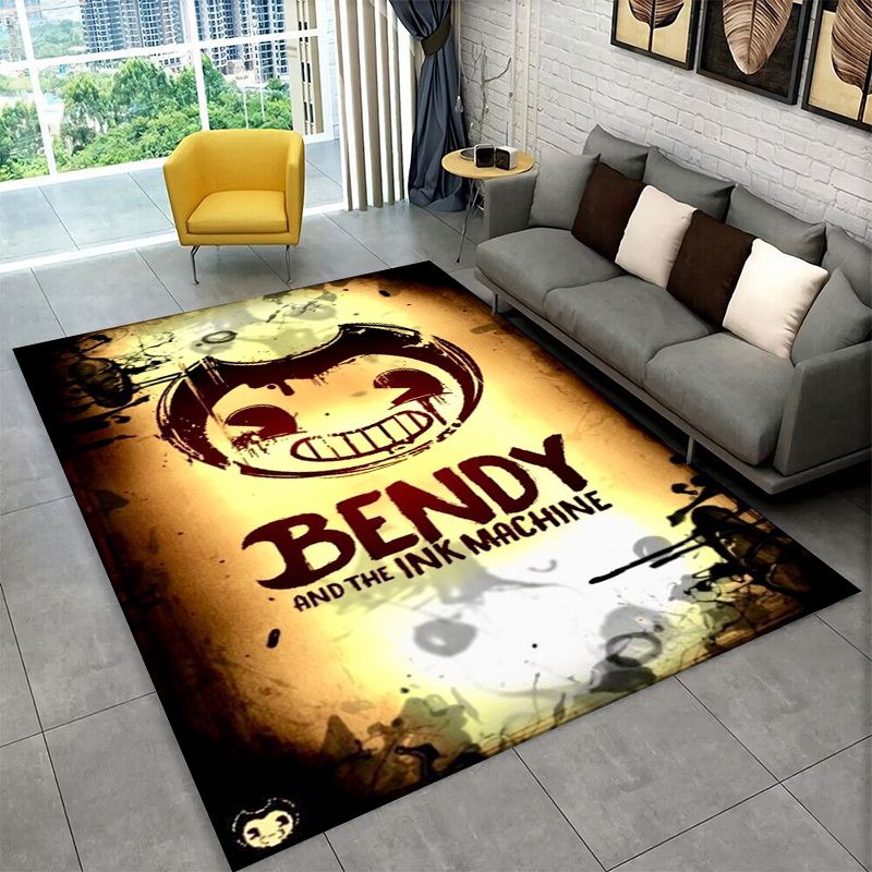 Kids Outdoor Area - 3D B-Bendy Horror Game Cartoon Woonkamer