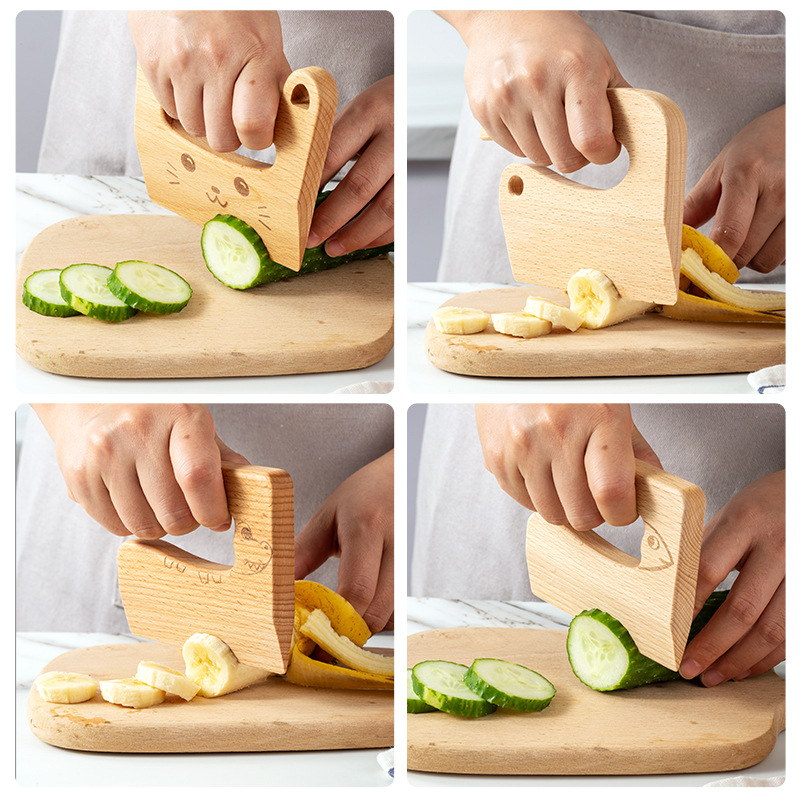 Houten kindermes voor koken Le - Kids Outdoor Kitchen Accessories recensie en prijs