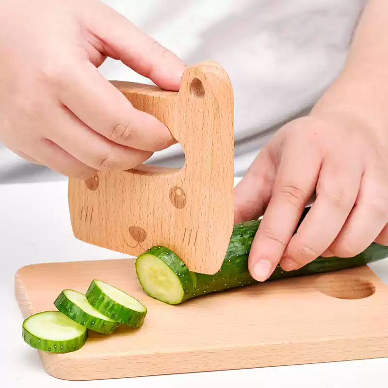Houten kindermes voor koken Le - Kids Outdoor Kitchen Accessories recensie en prijs