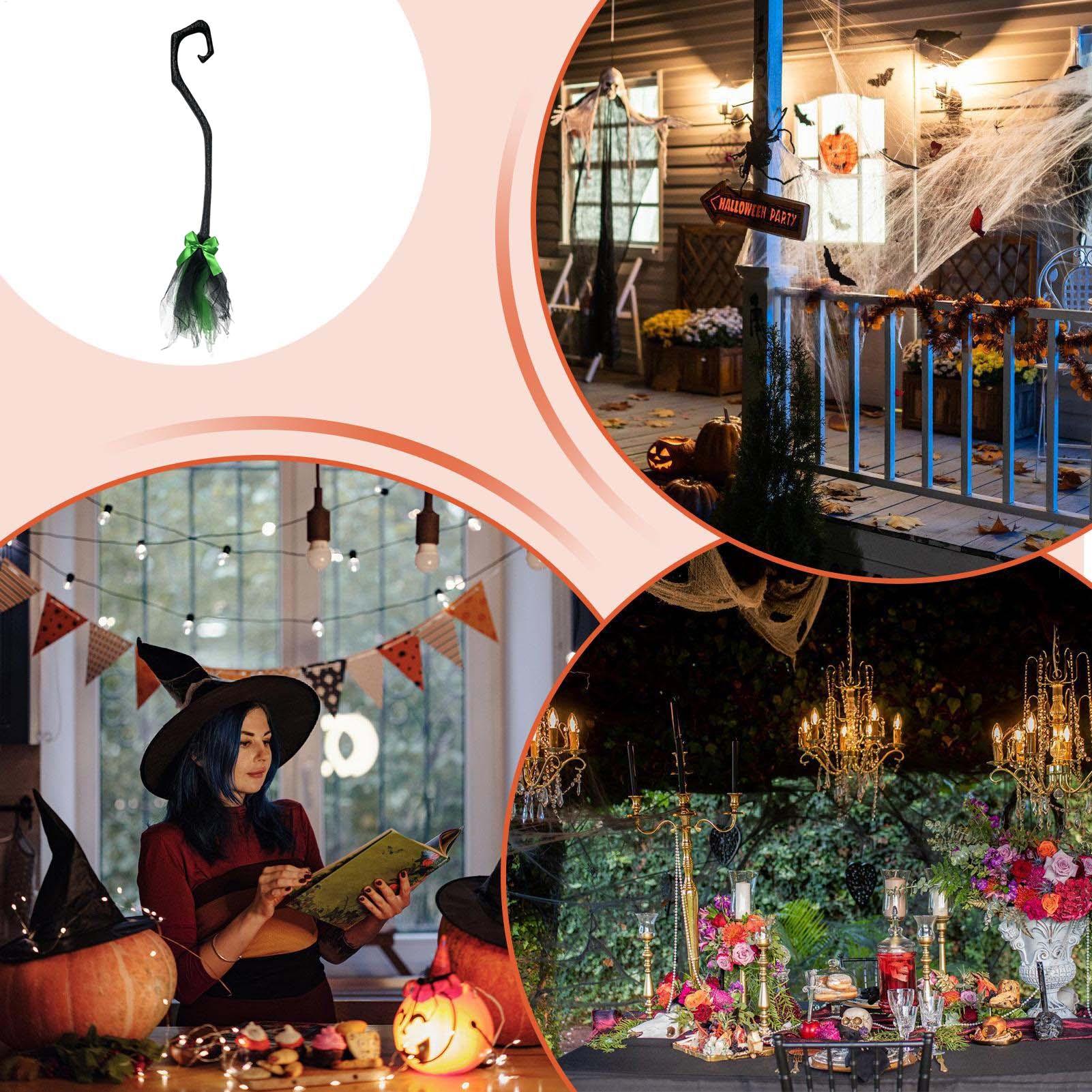 Heksenbezem, griezelige foto-r - Kids Outdoor Broom recensie en prijs