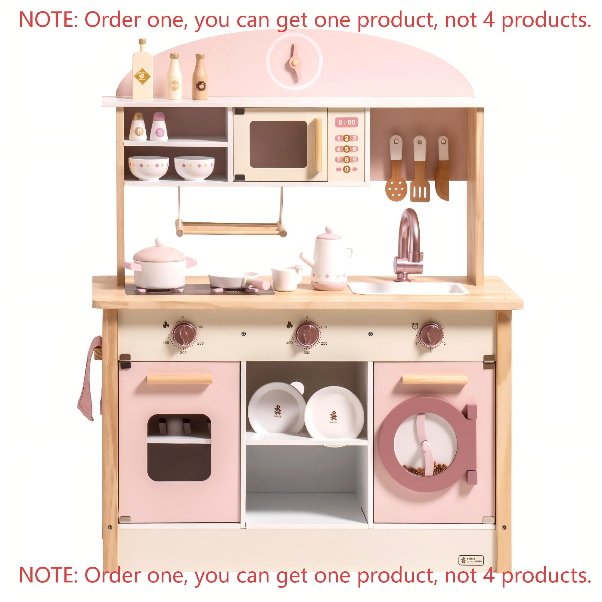 Robud Kids Houten Roze Speelke - Kids Outdoor Kitchen Accessories recensie en prijs